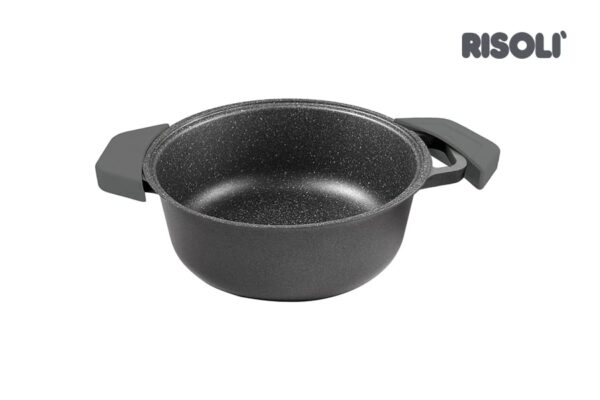 Risolì - Casseruola Granito GranGourmet Con Coprimanici in Silicone - 28 CM