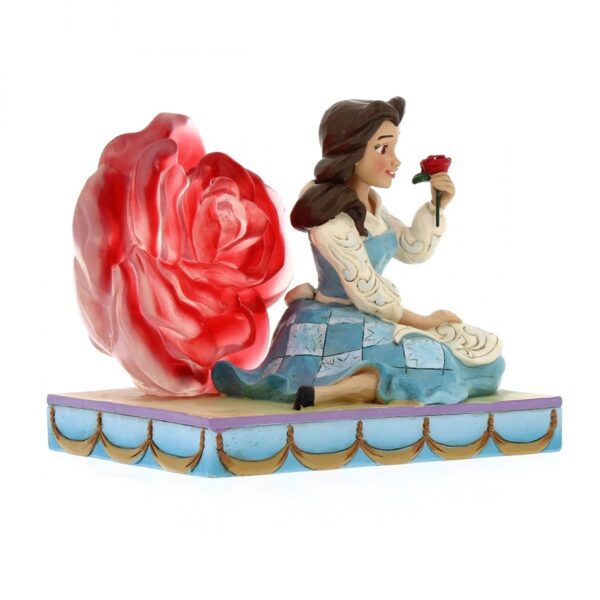Jim Shore - Principessa Belle con Rosa - immagine 2
