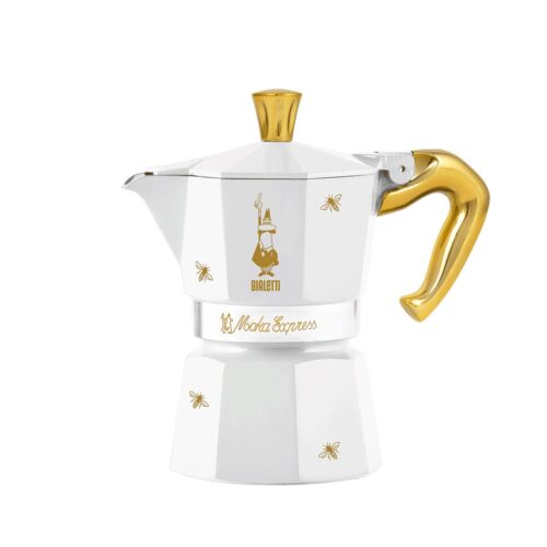 Bialetti - Moka Express 3 Tazze Oro delle Api