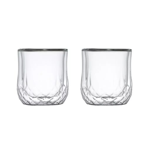 Set di 2 bicchieri a doppia parete