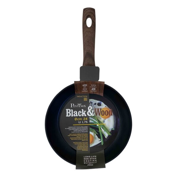 Pintinox - BLACK&WOOD 24CM