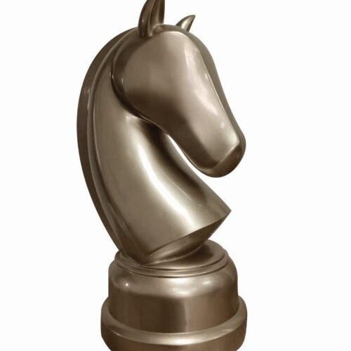 Ambienti Glamour - Scultura Golden Horse
