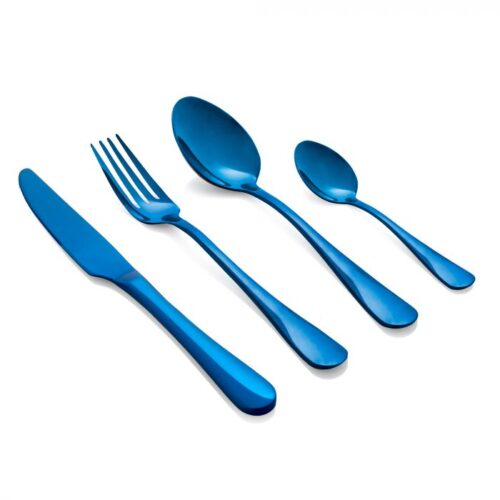 Evviva - Set 24 posate / Blu