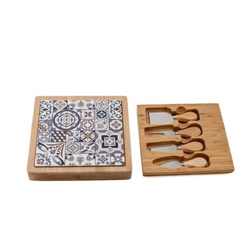 Evviva - Ostuni Set Formaggio con 4 Coltelli