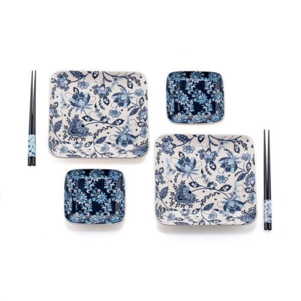 Evviva - Kyoto set Sushi quadrato con Bacchette