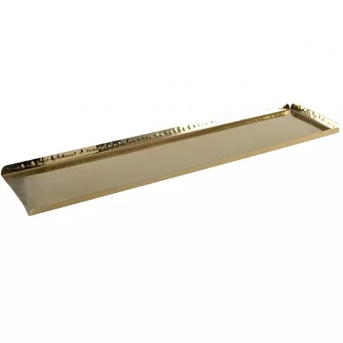 Vassoio rettangolare oro - Aulica