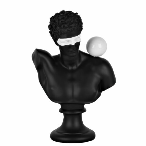 Ambienti Glamour - Scultura Greek Man Bust