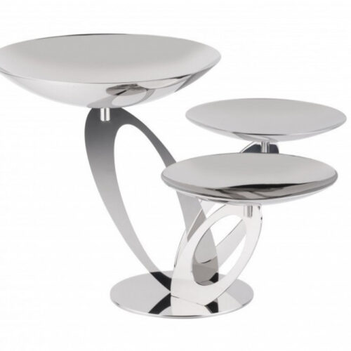 Elleffe Design - Alzatina da Cucina con 3 Piatti
