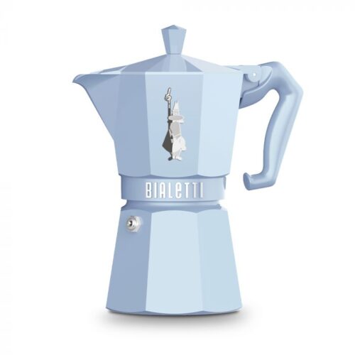 Moka Exclusive light blue - 6TZ - Bialetti
