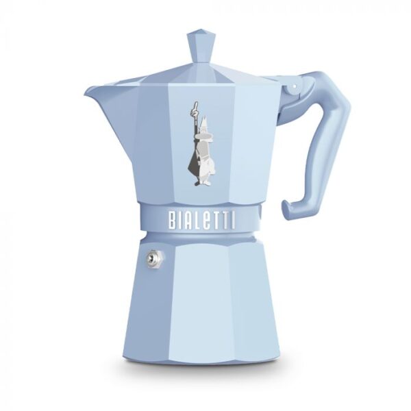 Moka Exclusive light blue - 6TZ - Bialetti