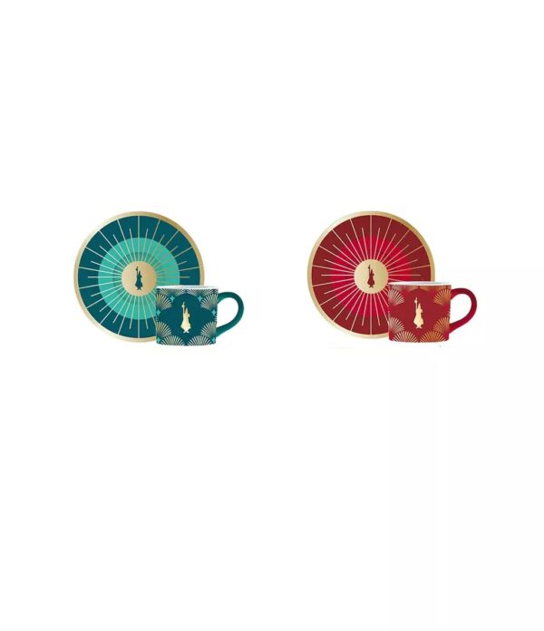 Set 2 Tazzine Art Deco' - Bialetti