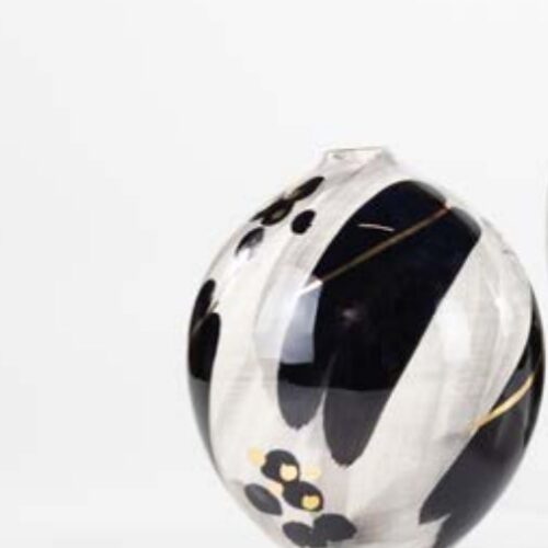 Petite Fantasie - Vaso nero/oro