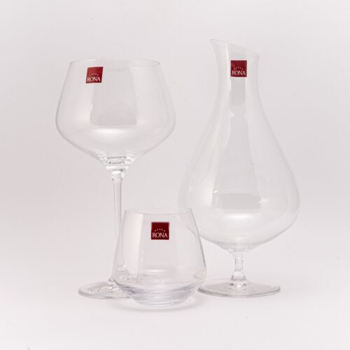 Servizio Bicchieri Vino con Decante