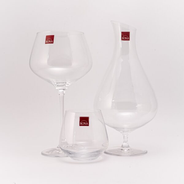 Servizio Bicchieri Vino con Decante