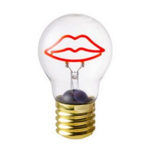 Montemaggi - Lampada Led Bacio Rosso