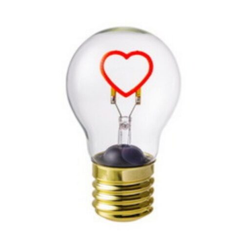 Montemaggi - Lampada Led Cuore Rosso