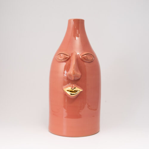 Verus - Vaso Monofiore Rosa