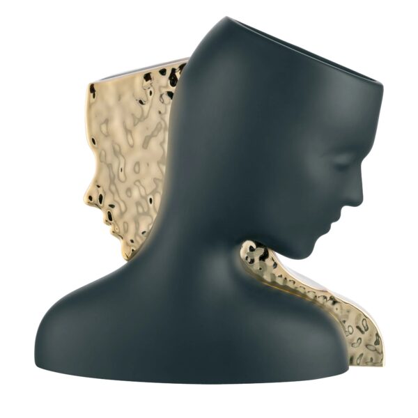 Bongelli - Vaso Visi Nero-Bianco /Oro