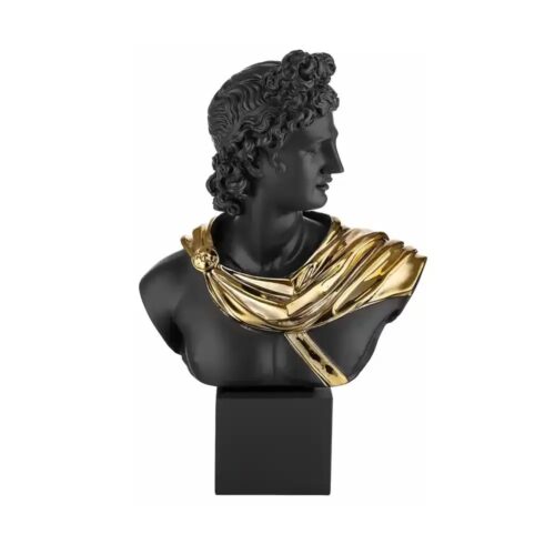 Bongelli – Scultura Apollo Nera e Oro