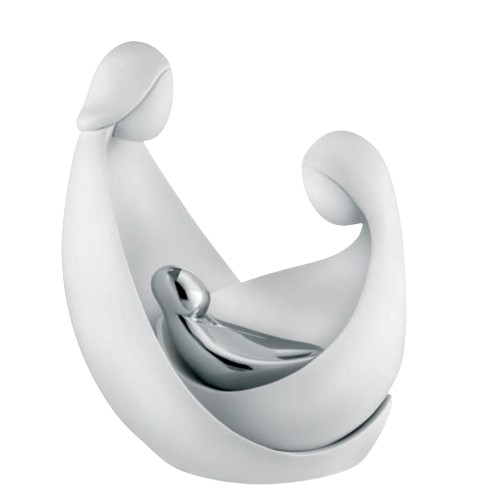 Bongelli - Presepe Stilizzato Bianco e Argento
