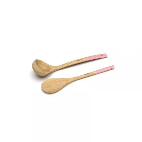 Cookut - Set Cucchiai e Mestoli in Legno