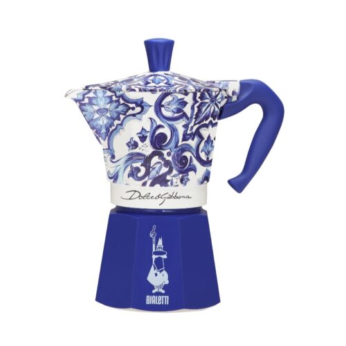 Bialetti - Moka Express Dolce&Gabbana Blu Mediterraneo / 6 Tazze