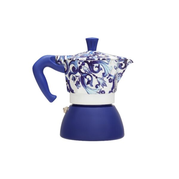 Bialetti - Moka Induction Dolce&Gabbana Blu Mediterraneo / 4 Tazze - immagine 2