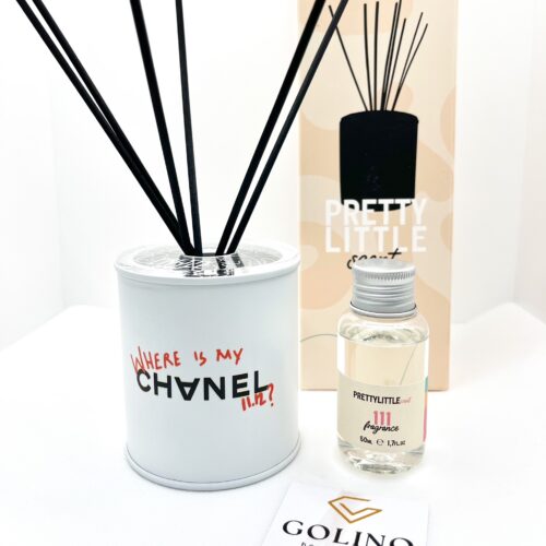 Prettylittle - Profumatore "Where is my CC" Bianco/Arancio 50 ml