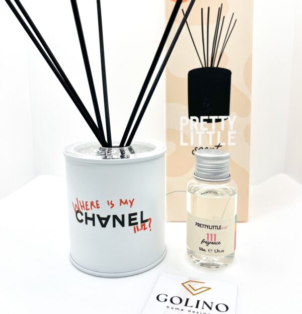 Prettylittle - Profumatore "Where is my CC" Bianco/Arancio 50 ml