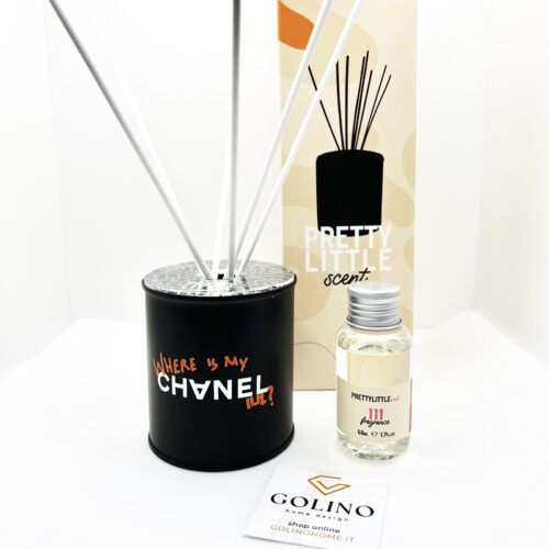 Prettylittle - Profumatore "Where is my CC" Nero/Arancio 50ml