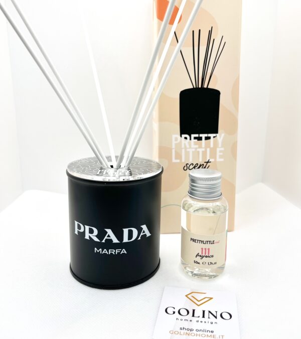 Prettylittle - Profumatore "P®ada Marfa" Nero 50 ml