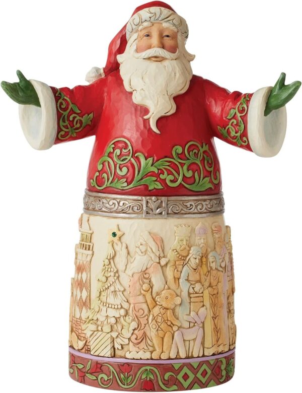 Jim Shore - Scultura Babbo Natale