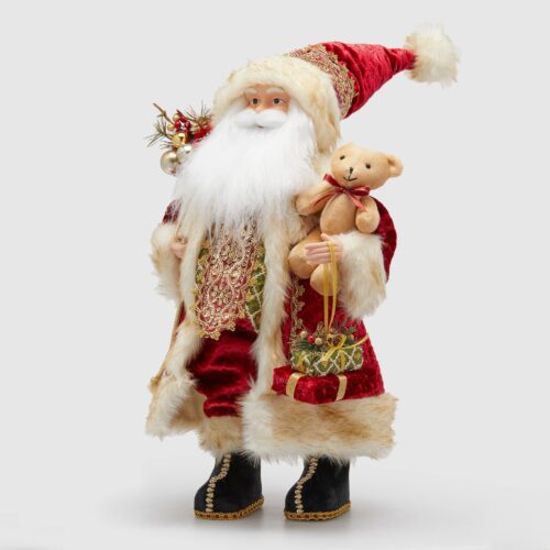 EDG - Decoro Babbo Natale con Orsetto