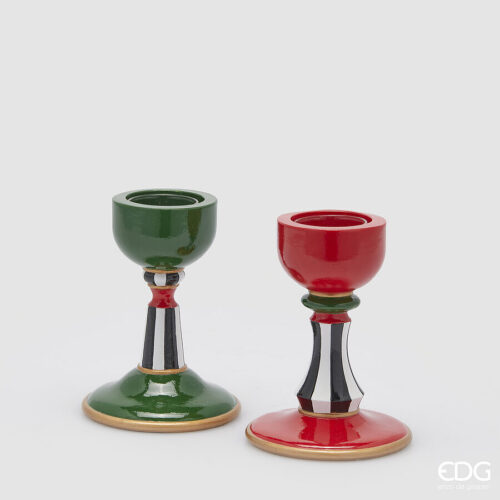 EDG - Set 2 Portacandela Scacchi