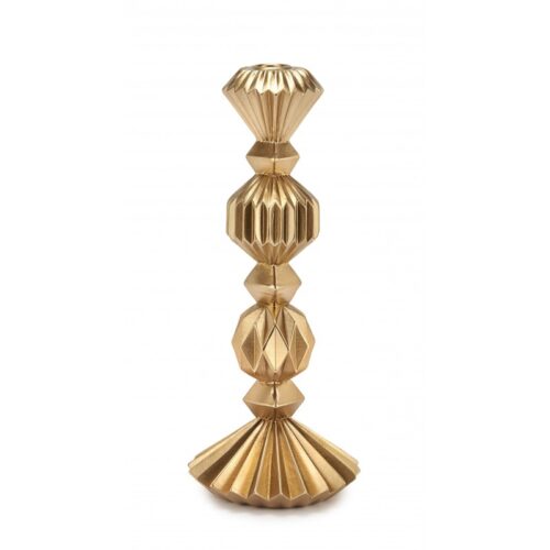 Fade - Portacandela Origami Oro