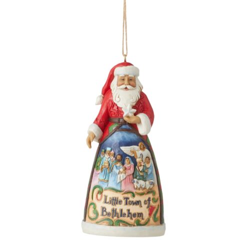 Jim Shore - Ornamento Babbo Natale