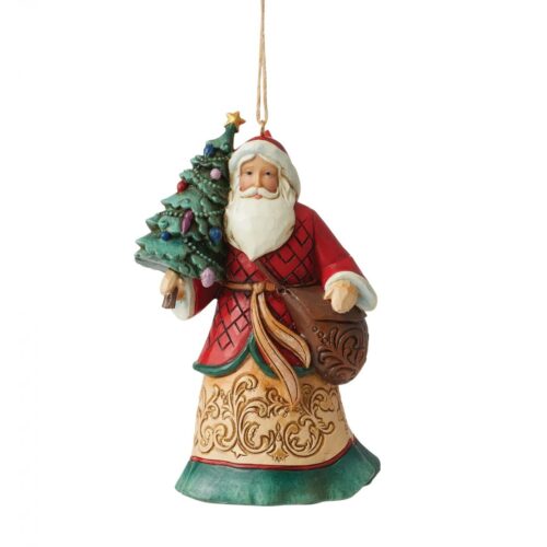 Jim Shore - Ornamento Babbo Natale