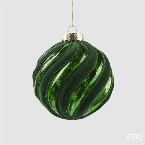 EDG - Addobbo palla Swirl D.10cm