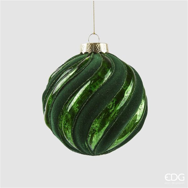 EDG - Addobbo palla Swirl D.10cm