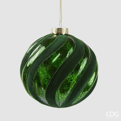 EDG - Addobbo palla Swirl D.12 cm