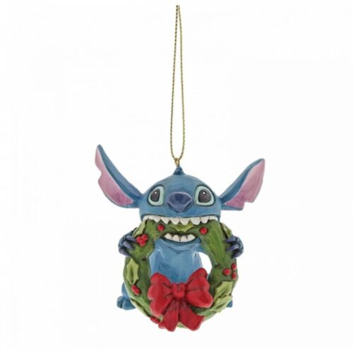 Jim Shore - Jim Shore - Ornamento di Natale Stitch