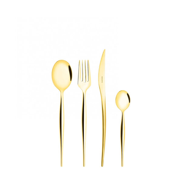 Bugatti - Natura Gold Set posate 24 pezzi