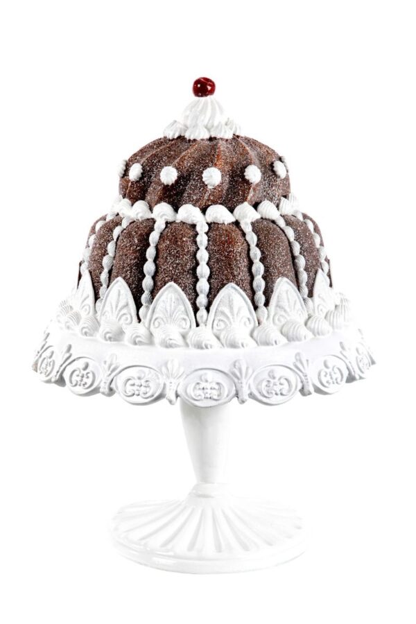 Christmas Land - Torta in resina con Ciliegia