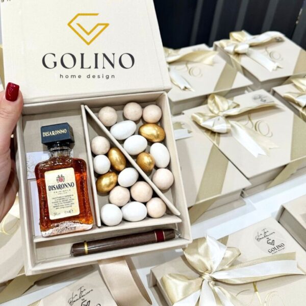 Golino - Box Degustazione con Mini Disaronno & Sigaro
