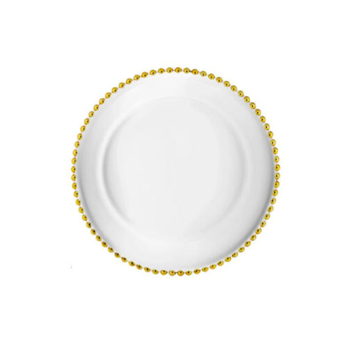 Fade - Sottopiatto tondo Pearl Oro 32cm / Set 6Pz