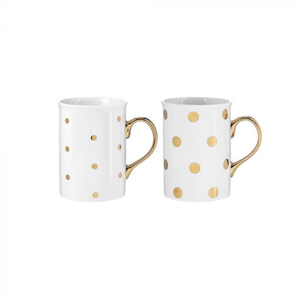 Evviva - Set 2 Tazze Mug Pois