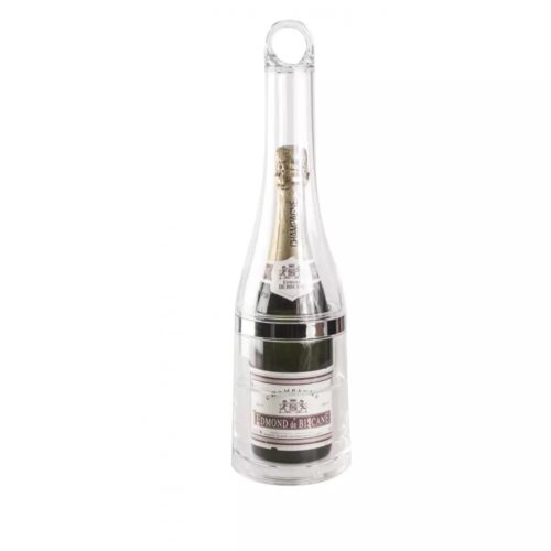 Aulica - Secchiello per champagne con coperchio in acrilico