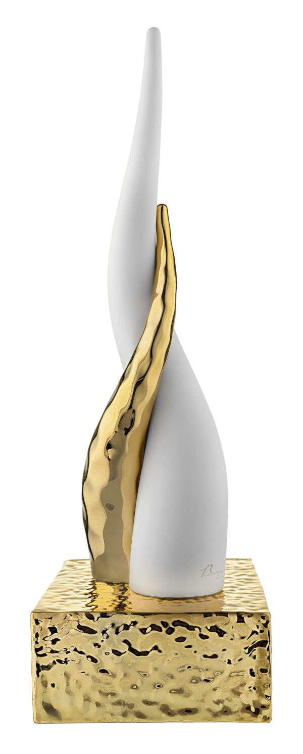 Bongelli - Scultura Corno H.28 cm