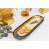 Aulica - Vassoio crema e oro - immagine 2