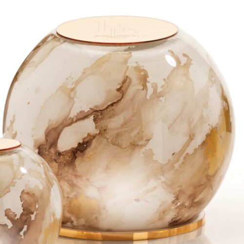 Buba Design - Lampada Marmorizzata Bronzo